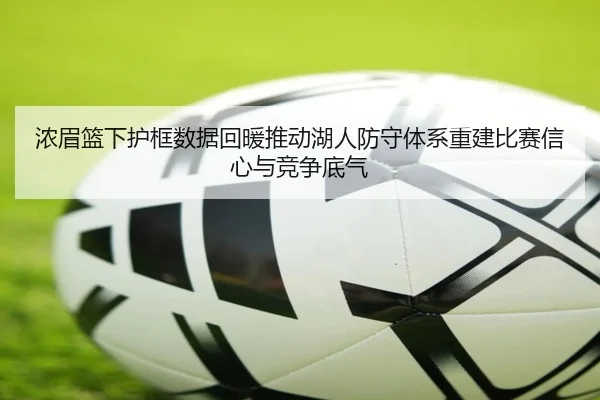 浓眉篮下护框数据回暖推动湖人防守体系重建比赛信心与竞争底气